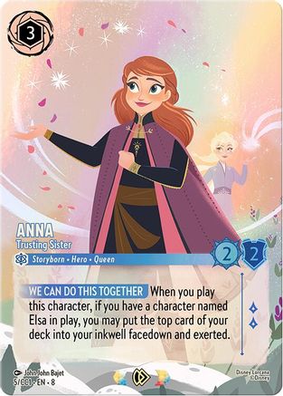 Anna - Trusting Sister | Holofoil (5) [Disney Lorcana Promo Cards]