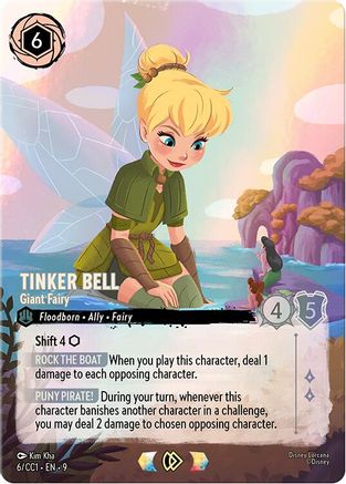 Tinker Bell - Giant Fairy (6/CC1) | Holofoil (6) [Disney Lorcana Promo Cards]