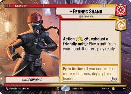 Fennec Shand - Ready for War (Hyperspace) |  (266)  [Ashes of the Empire]