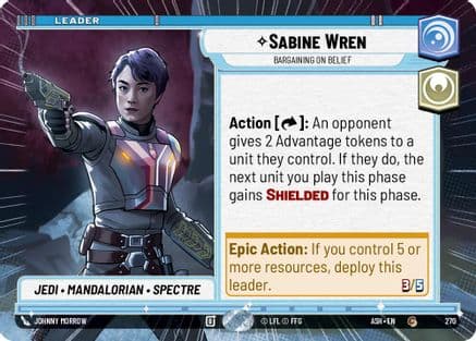 Sabine Wren - Bargaining on Belief (Hyperspace) |  (270)  [Ashes of the Empire]