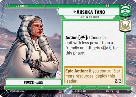 Ahsoka Tano - Trust in the Force (Hyperspace) |  (273)  [Ashes of the Empire]