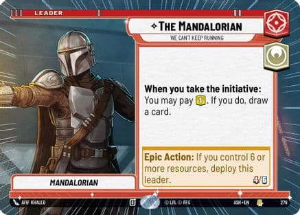 The Mandalorian - We Can't Keep Running (Hyperspace) |  (278)  [Ashes of the Empire]