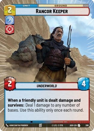 Rancor Keeper (Hyperspace) |  (296)  [Ashes of the Empire]