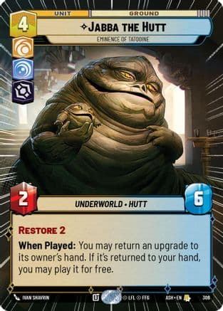 Jabba the Hutt - Eminence of Tatooine (Hyperspace) |  (306)  [Ashes of the Empire]