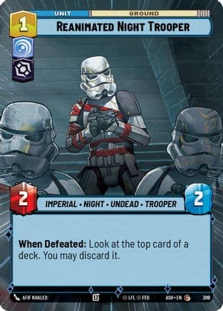 Reanimated Night Trooper (Hyperspace) |  (309)  [Ashes of the Empire]