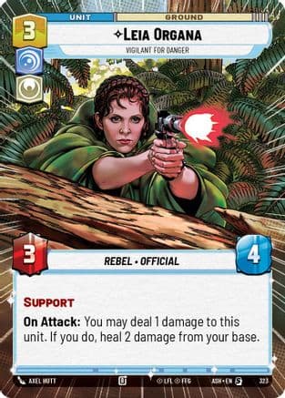 Leia Organa - Vigilant for Danger (Hyperspace) |  (323)  [Ashes of the Empire]
