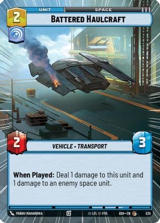 Battered Haulcraft (Hyperspace) |  (335)  [Ashes of the Empire]