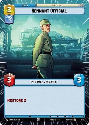 Remnant Official (Hyperspace) |  (340)  [Ashes of the Empire]