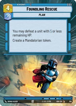 Foundling Rescue (Hyperspace) |  (356)  [Ashes of the Empire]