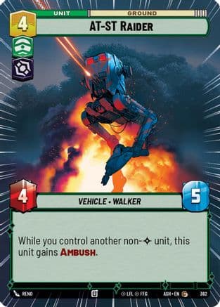 AT-ST Raider (Hyperspace) |  (362)  [Ashes of the Empire]
