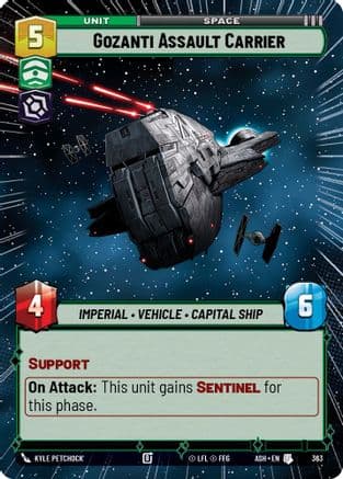 Gozanti Assault Carrier (Hyperspace) |  (363)  [Ashes of the Empire]