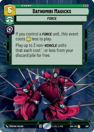 Dathomiri Magicks (Hyperspace) |  (368)  [Ashes of the Empire]