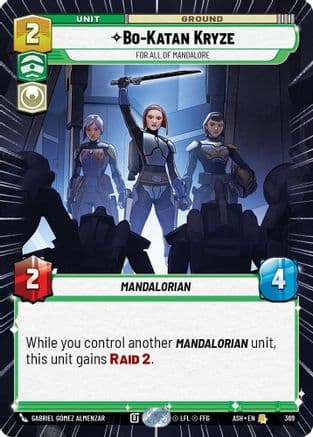 Bo-Katan Kryze - For All of Mandalore (Hyperspace) |  (369)  [Ashes of the Empire]