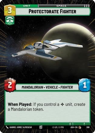 Protectorate Fighter (Hyperspace) |  (388)  [Ashes of the Empire]
