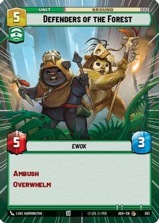 Defenders of the Forest (Hyperspace) |  (393)  [Ashes of the Empire]