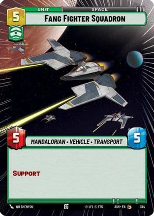 Fang Fighter Squadron (Hyperspace) |  (394)  [Ashes of the Empire]