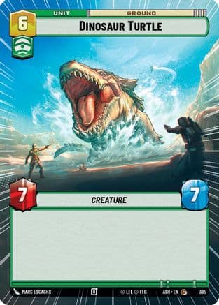 Dinosaur Turtle (Hyperspace) |  (395)  [Ashes of the Empire]