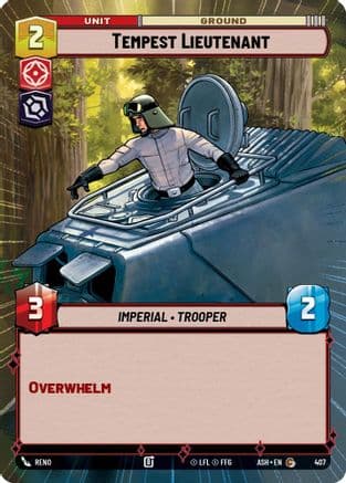 Tempest Lieutenant (Hyperspace) |  (407)  [Ashes of the Empire]