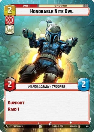 Honorable Nite Owl (Hyperspace) |  (418)  [Ashes of the Empire]