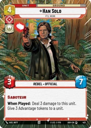 Han Solo - It'll Work (Hyperspace) |  (422)  [Ashes of the Empire]