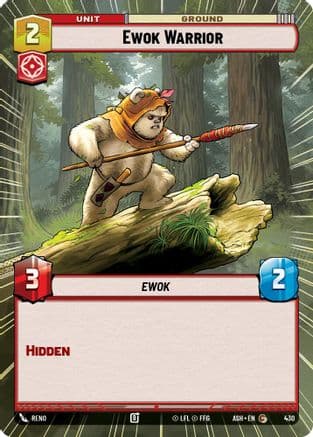 Ewok Warrior (Hyperspace) |  (430)  [Ashes of the Empire]