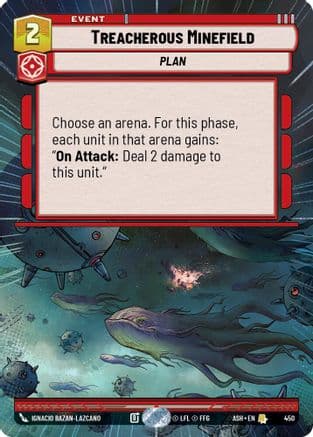 Treacherous Minefield (Hyperspace) |  (450)  [Ashes of the Empire]