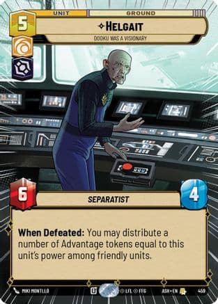 Helgait - Dooku Was a Visionary (Hyperspace) |  (459)  [Ashes of the Empire]