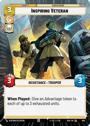 Inspiring Veteran (Hyperspace) |  (469)  [Ashes of the Empire]