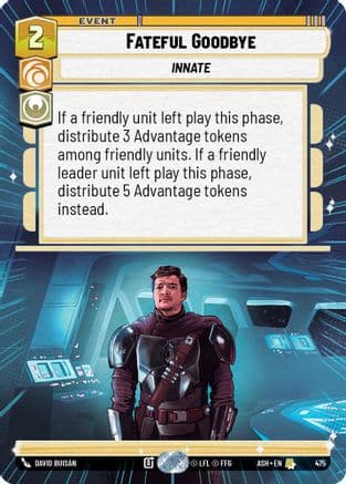 Fateful Goodbye (Hyperspace) |  (475)  [Ashes of the Empire]