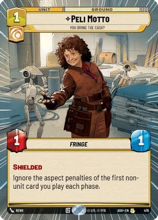 Peli Motto - You Bring the Cash? (Hyperspace) |  (476)  [Ashes of the Empire]