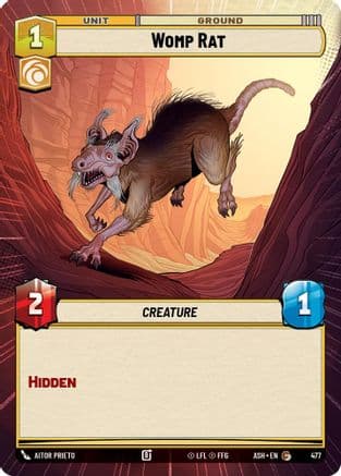 Womp Rat (Hyperspace) |  (477)  [Ashes of the Empire]