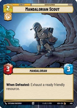 Mandalorian Scout (Hyperspace) |  (480)  [Ashes of the Empire]