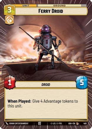 Ferry Droid (Hyperspace) |  (482)  [Ashes of the Empire]