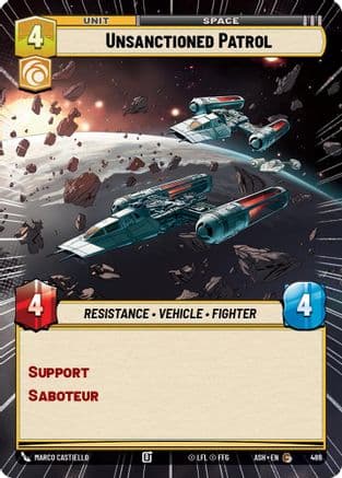 Unsanctioned Patrol (Hyperspace) |  (486)  [Ashes of the Empire]