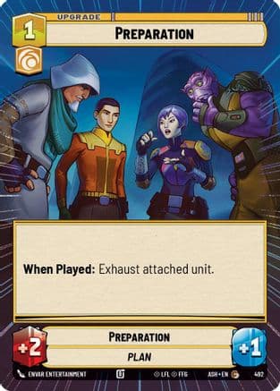 Preparation (Hyperspace) |  (492)  [Ashes of the Empire]