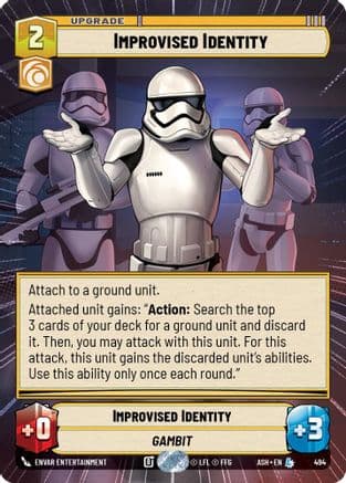 Improvised Identity (Hyperspace) |  (494)  [Ashes of the Empire]