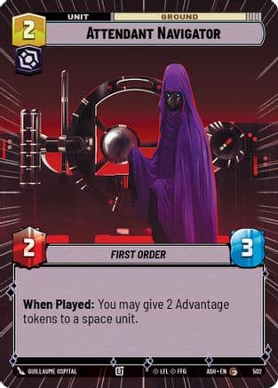 Attendant Navigator (Hyperspace) |  (502)  [Ashes of the Empire]