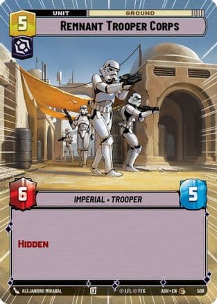 Remnant Trooper Corps (Hyperspace) |  (508)  [Ashes of the Empire]
