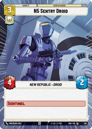 N5 Sentry Droid (Hyperspace) |  (516)  [Ashes of the Empire]