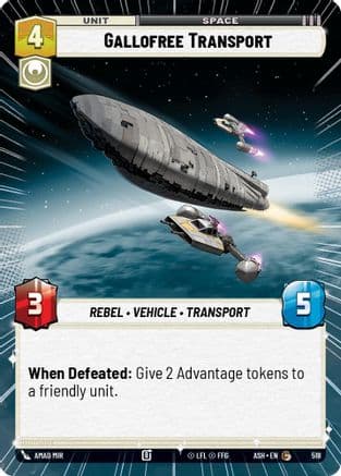 Gallofree Transport (Hyperspace) |  (518)  [Ashes of the Empire]