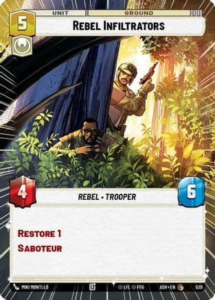 Rebel Infiltrators (Hyperspace) |  (520)  [Ashes of the Empire]