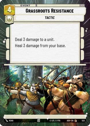Grassroots Resistance (Hyperspace) |  (522)  [Ashes of the Empire]