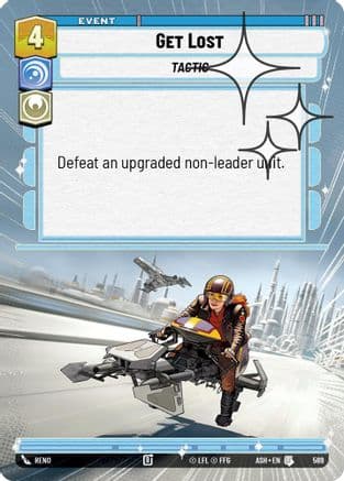 Get Lost (Hyperspace Foil) | Foil (569)  [Ashes of the Empire]