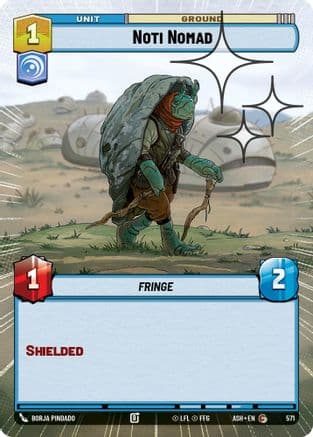 Noti Nomad (Hyperspace Foil) | Foil (571)  [Ashes of the Empire]
