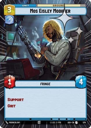 Mos Eisley Modifier (Hyperspace Foil) | Foil (576)  [Ashes of the Empire]