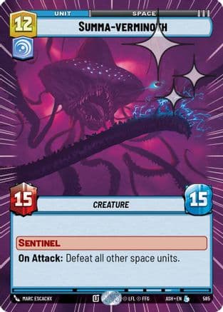 Summa-verminoth (Hyperspace Foil) | Foil (585)  [Ashes of the Empire]