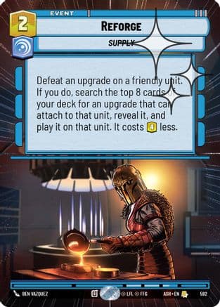 Reforge (Hyperspace Foil) | Foil (592)  [Ashes of the Empire]