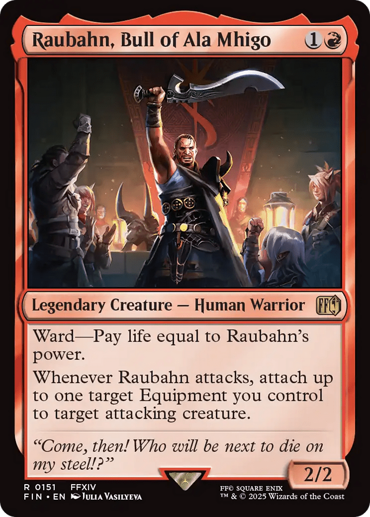 Raubahn, Bull of Ala Mhigo (151) [FINAL FANTASY]