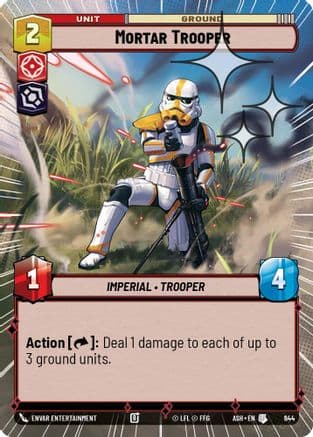 Mortar Trooper (Hyperspace Foil) | Foil (644)  [Ashes of the Empire]