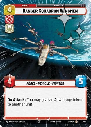 Danger Squadron Wingmen (Hyperspace Foil) | Foil (659)  [Ashes of the Empire]